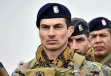 Fallecimiento del capitán Franco Sottile