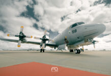 Recepción oficial del P-3C Orión 6-P-58 – segundo ejemplar ex RNAF –