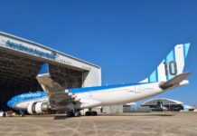 “El Avión Más Argentino del Mundo”: Aerolíneas presentó su A330 mundialista